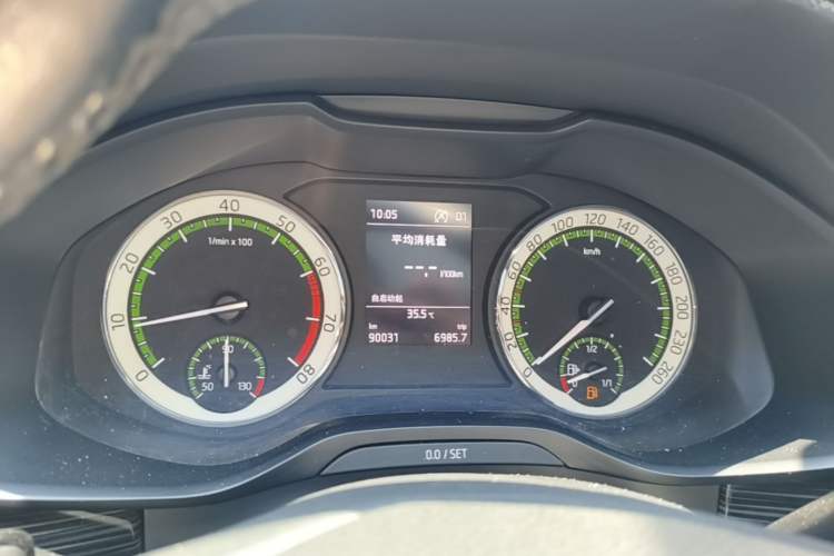Used Skoda Kodiaq 2019 TSI330 5-Seat Two-Wheel Drive Luxury Enjoyment Edition China V Standard Instrument Cluster