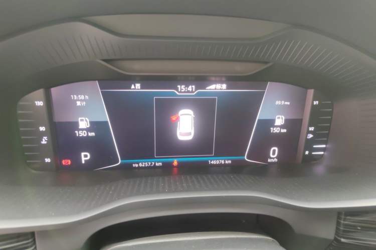 Used Skoda Kodiaq 2019 Facelifted TSI330 7-Seater Two-Wheel-Drive Luxury Enjoyment Edition China VI Standard Instrument Cluster