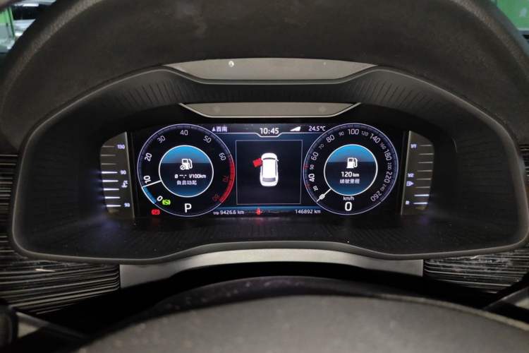 Used Skoda Kodiaq 2019 Facelifted TSI330 7-Seater Two-Wheel-Drive Luxury Enjoyment Edition China VI Standard Instrument Cluster