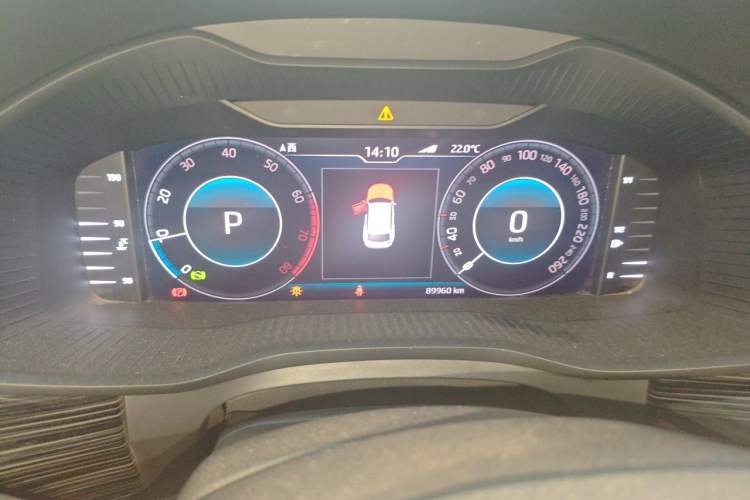 Used Skoda Kodiaq 2019 Facelifted TSI330 5-Seater Two-Wheel-Drive Luxury Enjoyment Edition China VI Standard Instrument Cluster