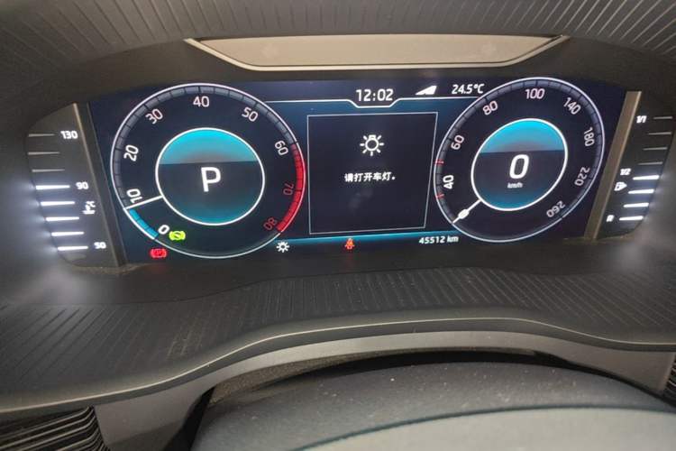 Used Skoda Kodiaq 2019 TSI330 5-Seat Two-Wheel Drive Luxury Enjoyment Edition China V Standard Instrument Cluster