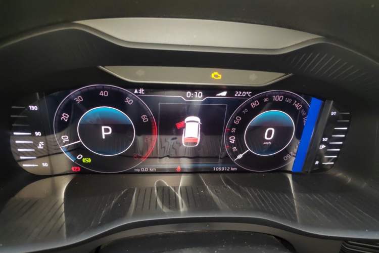 Used Skoda Kodiaq 2019 Facelifted TSI330 5-Seater Two-Wheel-Drive Luxury Enjoyment Edition China VI Standard Instrument Cluster