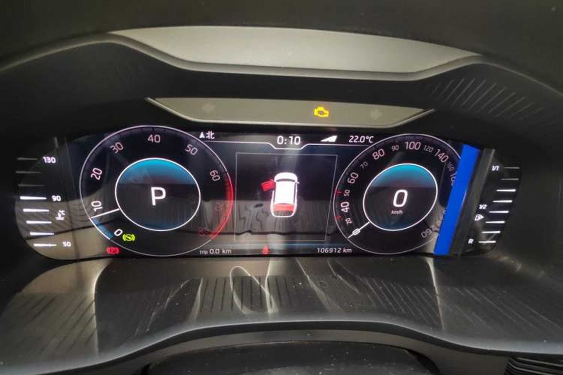 Used Skoda Kodiaq 2019 Facelifted TSI330 5-Seater Two-Wheel-Drive Luxury Enjoyment Edition China VI Standard Instrument Cluster