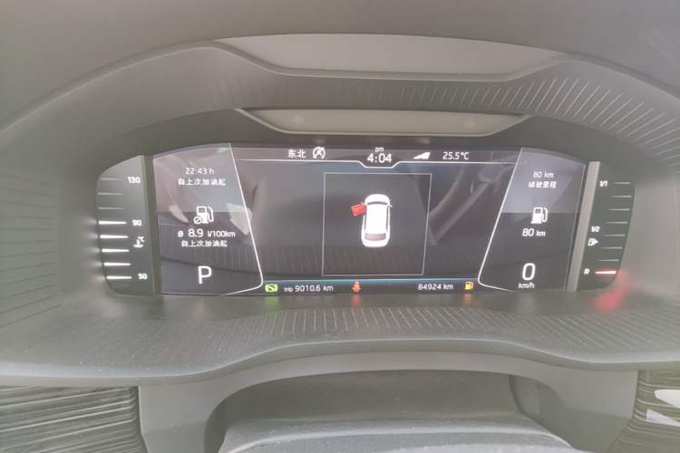 Used Skoda Kodiaq 2019 Facelifted TSI330 5-Seater Two-Wheel-Drive Luxury Enjoyment Edition China VI Standard Instrument Cluster