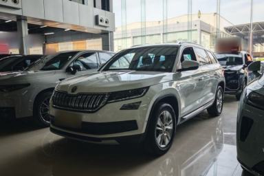 Used Skoda Kodiaq 2019 Facelifted TSI330 7-Seater Two-Wheel-Drive Luxury Enjoyment Edition China VI Standard