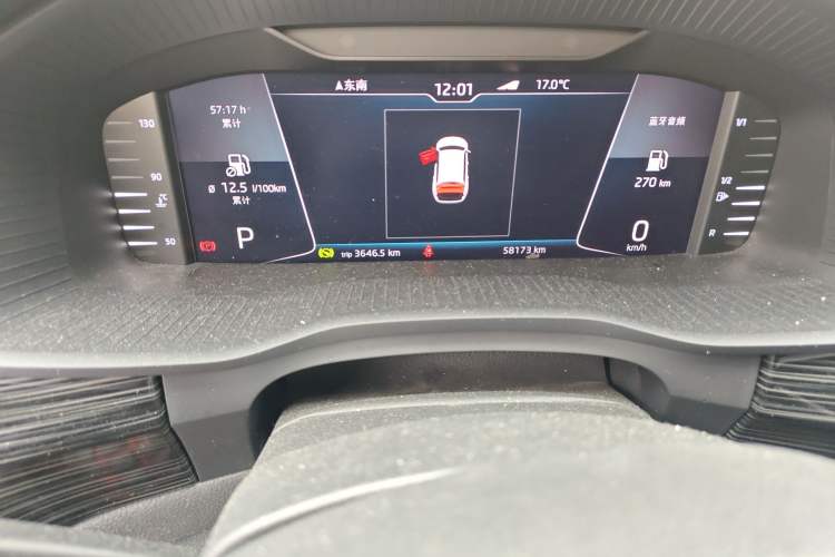 Used Skoda Kodiaq 2019 Facelifted TSI330 5-Seater Two-Wheel-Drive Luxury Enjoyment Edition China VI Standard Odometer Close Up