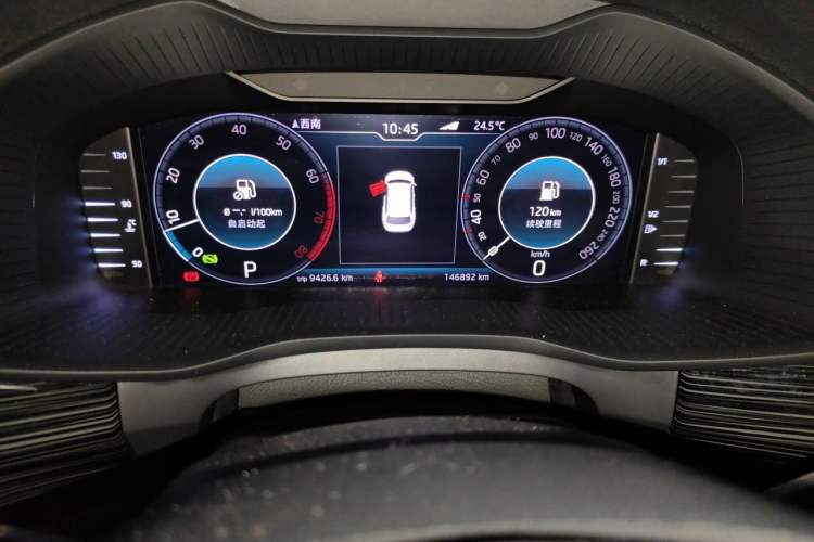 Used Skoda Kodiaq 2019 Facelifted TSI330 7-Seater Two-Wheel-Drive Luxury Enjoyment Edition China VI Standard Odometer Close Up