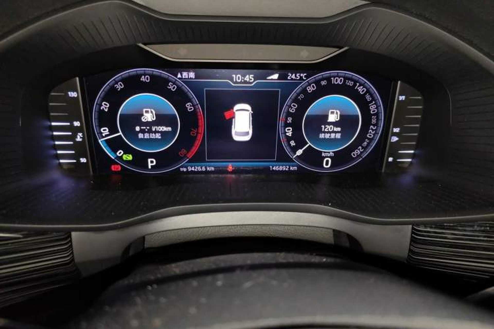 Used Skoda Kodiaq 2019 Facelifted TSI330 7-Seater Two-Wheel-Drive Luxury Enjoyment Edition China VI Standard Odometer Close Up