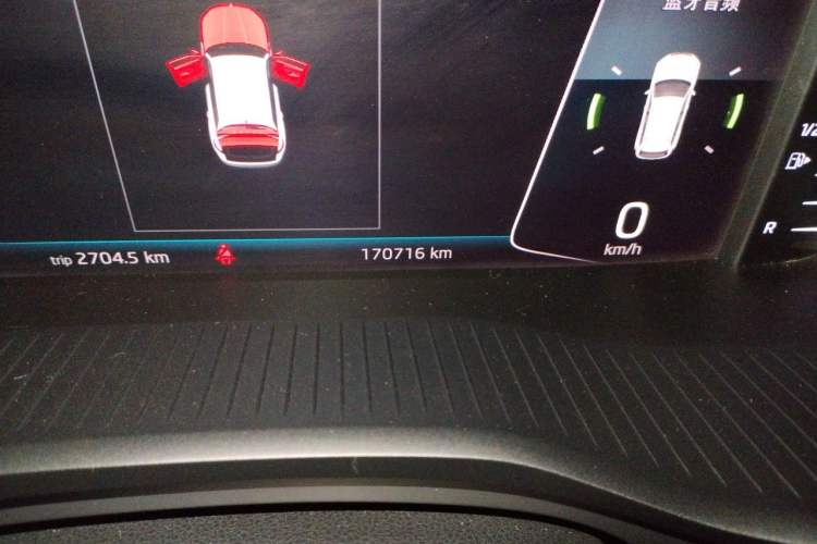Used Skoda Kodiaq 2019 Facelifted TSI330 5-Seater Two-Wheel-Drive Luxury Enjoyment Edition China VI Standard Odometer Close Up