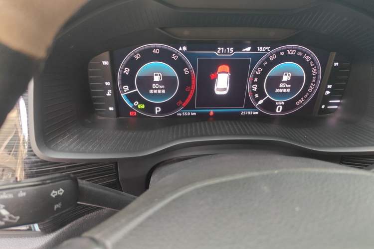 Used Skoda Kodiaq 2019 Facelifted TSI330 7-Seater Two-Wheel-Drive Luxury Enjoyment Edition China VI Standard Odometer Close Up