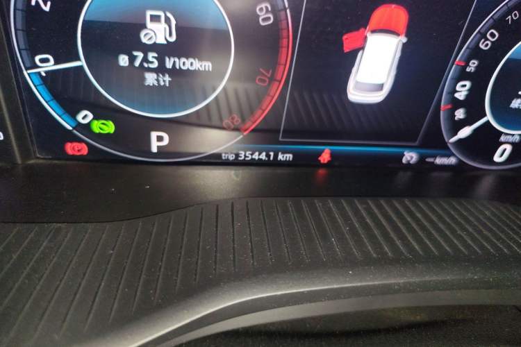 Used Skoda Kodiaq 2019 Facelifted TSI330 7-Seater Two-Wheel-Drive Luxury Enjoyment Edition China VI Standard Odometer Close Up