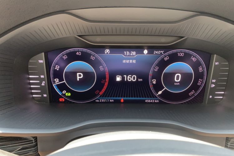 Used Skoda Kodiaq 2019 TSI330 5-Seat Two-Wheel Drive Luxury Enjoyment Edition China V Standard Odometer Close Up