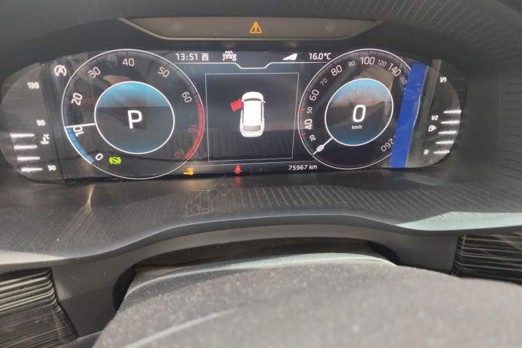 Used Skoda Kodiaq 2019 Facelifted TSI380 7-Seater All-Wheel-Drive Flagship Version China VI Standard Odometer Close Up