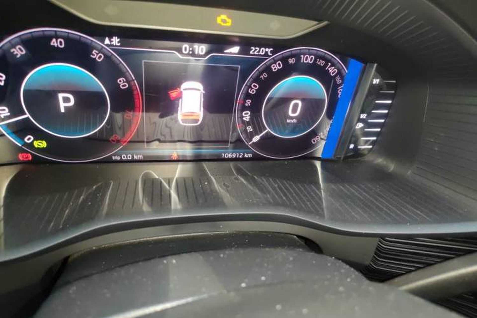 Used Skoda Kodiaq 2019 Facelifted TSI330 5-Seater Two-Wheel-Drive Luxury Enjoyment Edition China VI Standard Odometer Close Up