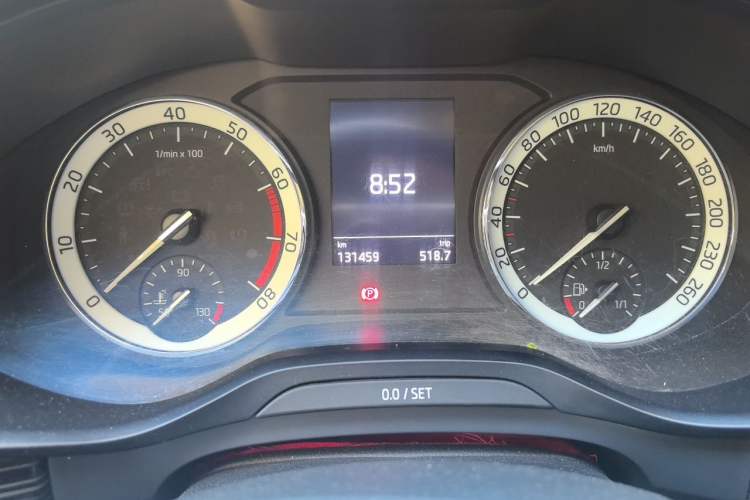 Used Skoda Kodiaq 2019 TSI380 7-Seater Four-Wheel Drive Luxury Enjoyment Edition China V Standard Odometer Close Up