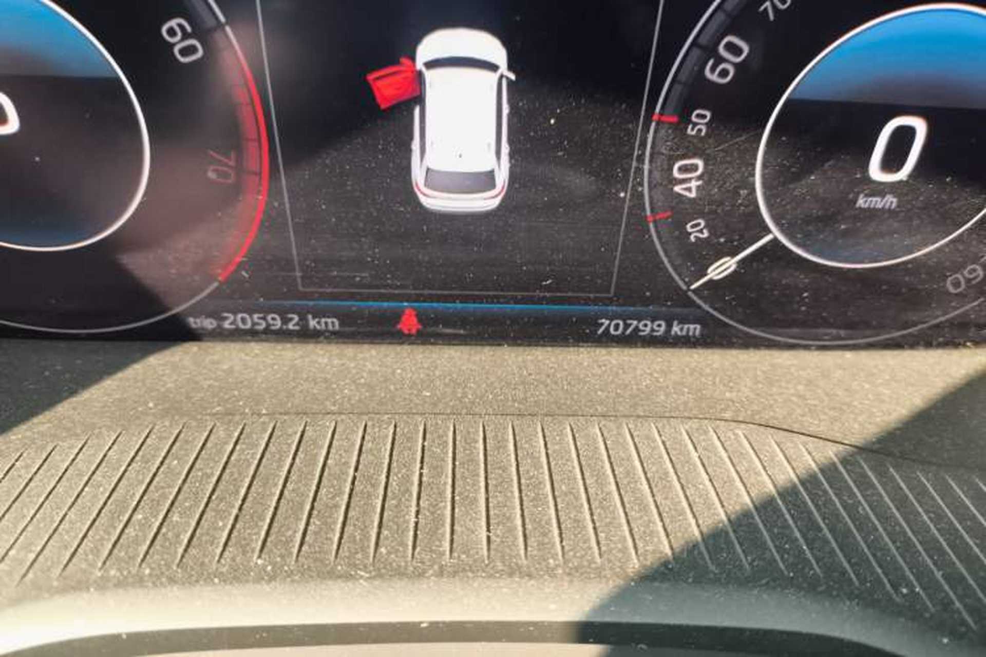 Used Skoda Kodiaq 2019 Facelifted TSI380 7-Seater All-Wheel-Drive Luxury Enjoyment Edition China VI Standard Odometer Close Up