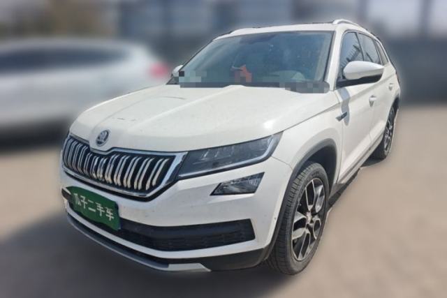 Used Skoda Kodiaq 2019 Facelifted TSI330 7-Seater Two-Wheel-Drive Luxury Enjoyment Edition China VI Standard