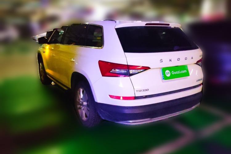 Used Skoda Kodiaq 2019 TSI330 5-Seat Two-Wheel Drive Luxury Enjoyment Edition China V Standard Rear Left 45 Deg