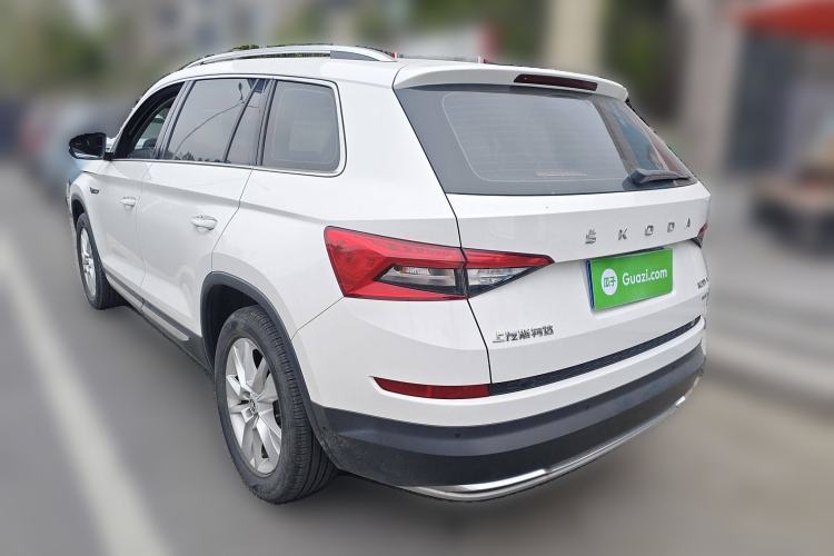 Used Skoda Kodiaq 2019 Facelifted TSI330 5-Seater Two-Wheel-Drive Luxury Enjoyment Edition China VI Standard Rear Left 45 Deg