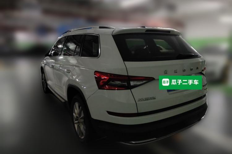 Used Skoda Kodiaq 2019 Facelifted TSI330 7-Seater Two-Wheel-Drive Luxury Enjoyment Edition China VI Standard Rear Left 45 Deg