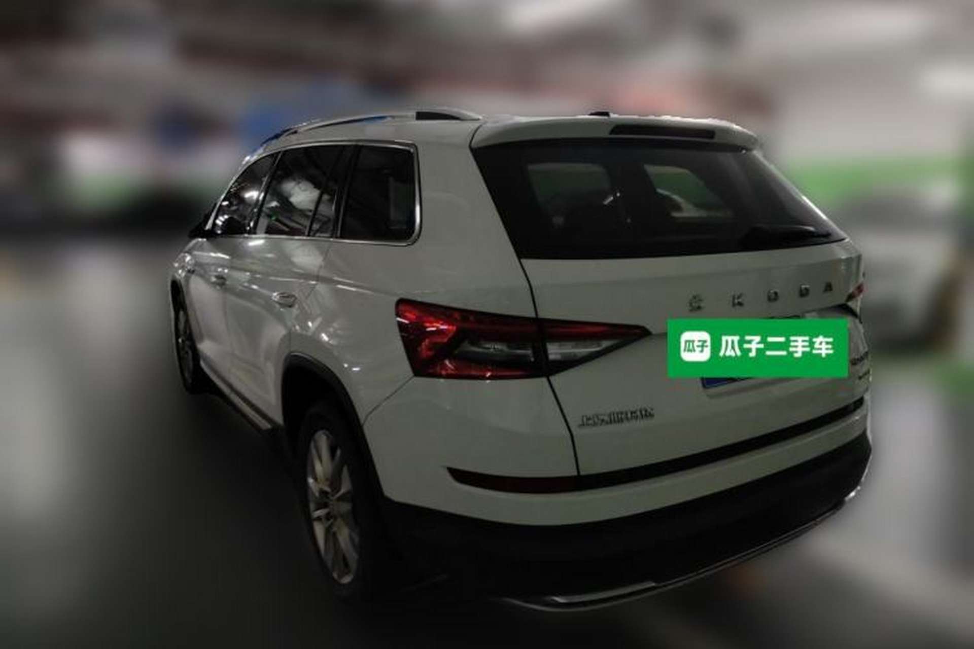 Used Skoda Kodiaq 2019 Facelifted TSI330 7-Seater Two-Wheel-Drive Luxury Enjoyment Edition China VI Standard Rear Left 45 Deg