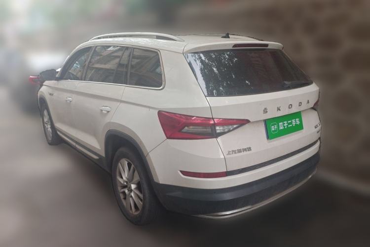 Used Skoda Kodiaq 2019 Facelifted TSI330 5-Seater Two-Wheel-Drive Luxury Enjoyment Edition China VI Standard Rear Left 45 Deg
