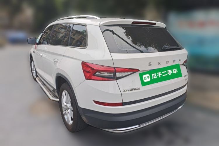 Used Skoda Kodiaq 2019 Facelifted TSI330 5-Seater Two-Wheel-Drive Luxury Enjoyment Edition China VI Standard Rear Left 45 Deg