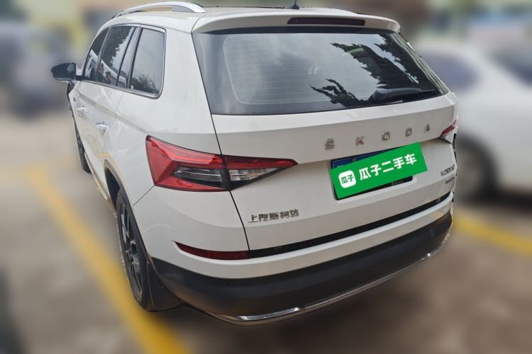 Used Skoda Kodiaq 2019 Facelifted TSI330 5-Seater Two-Wheel-Drive Luxury Enjoyment Edition China VI Standard Rear Left 45 Deg