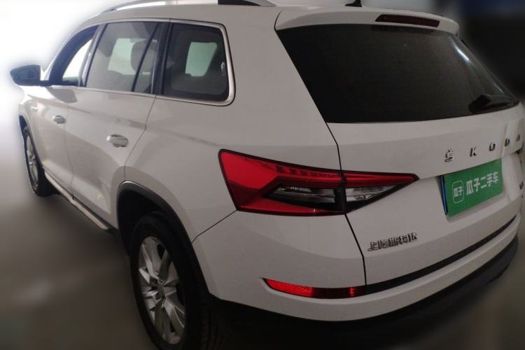 Used Skoda Kodiaq 2019 Facelifted TSI330 5-Seater Two-Wheel-Drive Luxury Enjoyment Edition China VI Standard Rear Left 45 Deg