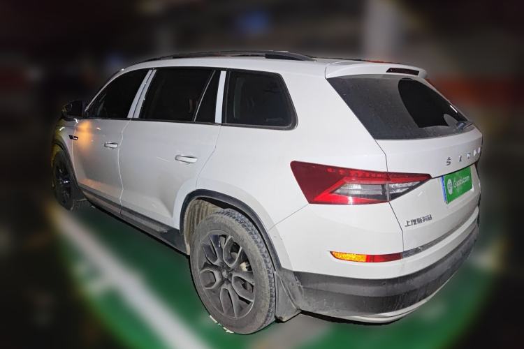 Used Skoda Kodiaq 2019 Facelifted TSI330 5-Seater Two-Wheel-Drive Luxury Enjoyment Edition China VI Standard Rear Left 45 Deg