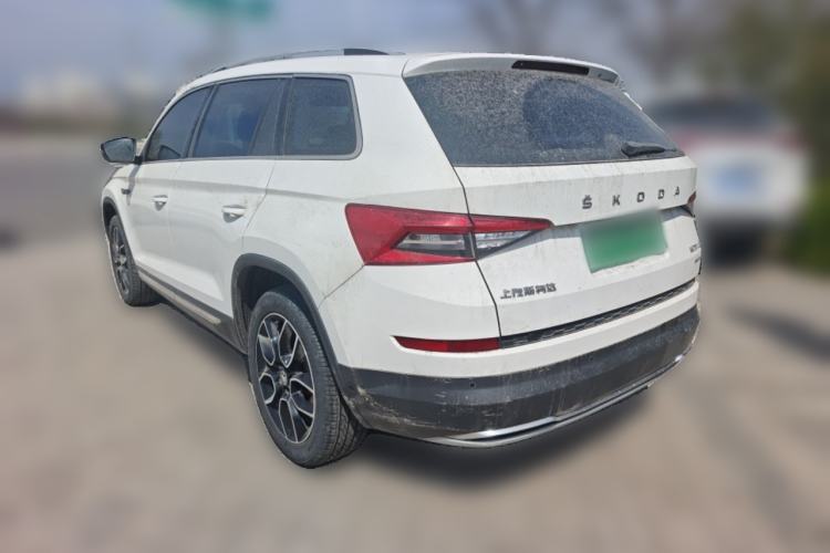 Used Skoda Kodiaq 2019 Facelifted TSI330 7-Seater Two-Wheel-Drive Luxury Enjoyment Edition China VI Standard Rear Left 45 Deg