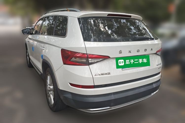 Used Skoda Kodiaq 2019 Facelifted TSI330 5-Seater Two-Wheel-Drive Luxury Enjoyment Edition China VI Standard Rear Left 45 Deg