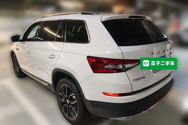 Used Skoda Kodiaq 2019 Facelifted TSI330 5-Seater Two-Wheel-Drive Luxury Enjoyment Edition China VI Standard Rear Left 45 Deg