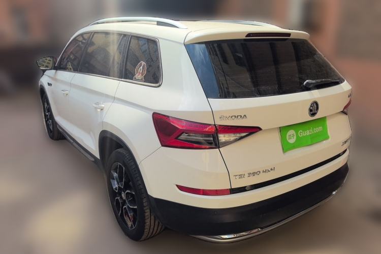 Used Skoda Kodiaq 2019 TSI380 7-Seater Four-Wheel Drive Luxury Enjoyment Edition China V Standard Rear Left 45 Deg