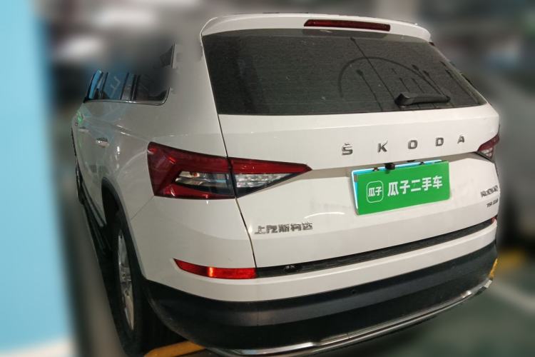 Used Skoda Kodiaq 2019 Facelifted TSI330 5-Seater Two-Wheel-Drive Luxury Enjoyment Edition China VI Standard Rear Left 45 Deg