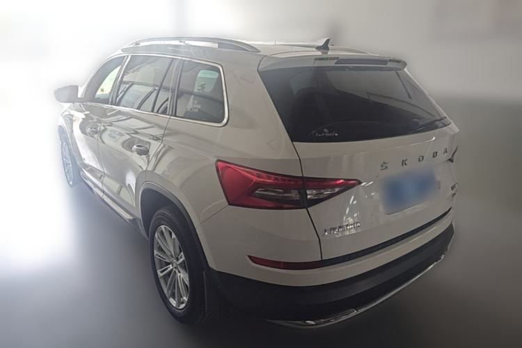 Used Skoda Kodiaq 2019 Facelifted TSI330 5-Seater Two-Wheel-Drive Luxury Enjoyment Edition China VI Standard Rear Left 45 Deg