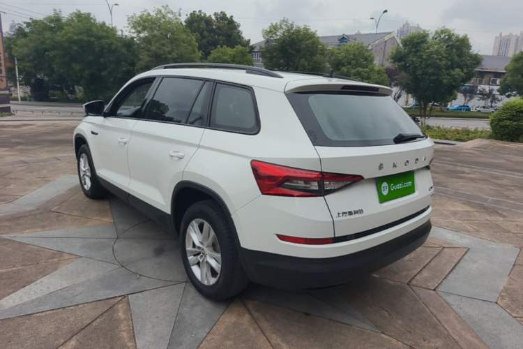 Used Skoda Kodiaq 2019 Restyled TSI330 5-Seater Two-Wheel Drive Standard Version China VI Rear Left 45 Deg