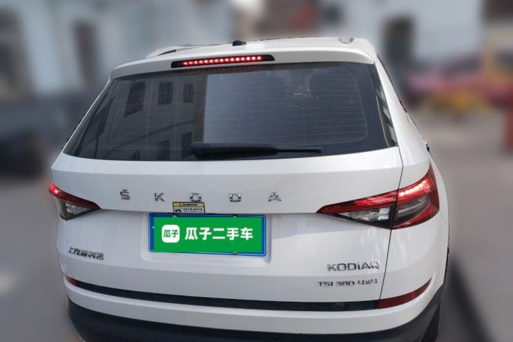Used Skoda Kodiaq 2019 Facelifted TSI380 7-Seater All-Wheel-Drive Flagship Version China VI Standard Rear