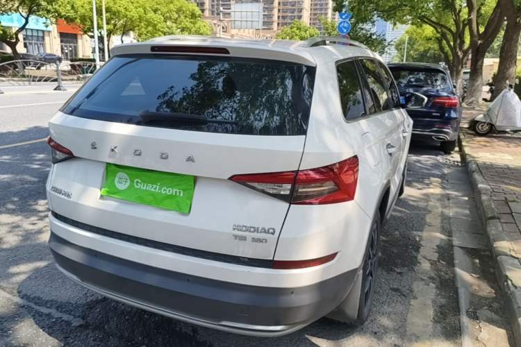 Used Skoda Kodiaq 2019 TSI330 5-Seat Two-Wheel Drive Luxury Enjoyment Edition China V Standard Rear Right 45 Deg