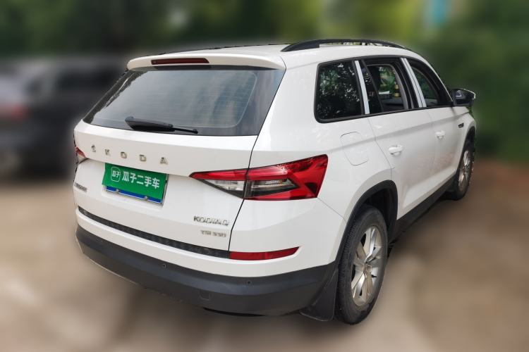 Used Skoda Kodiaq 2019 Restyled TSI330 5-Seater Two-Wheel Drive Standard Version China VI Rear Right 45 Deg