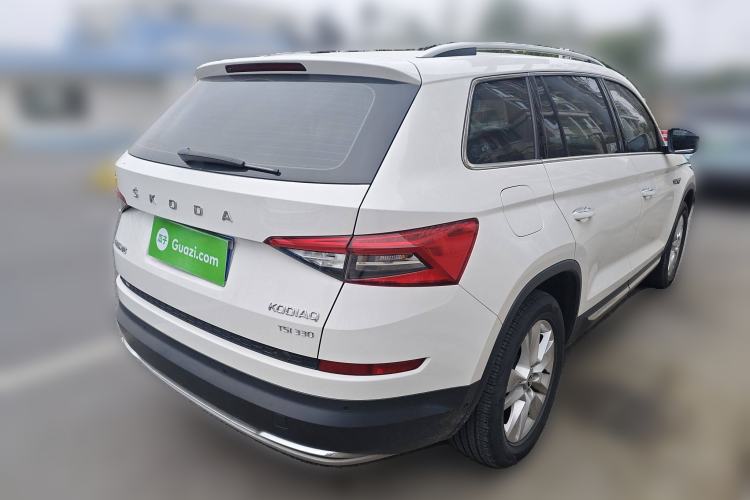 Used Skoda Kodiaq 2019 Facelifted TSI330 5-Seater Two-Wheel-Drive Luxury Enjoyment Edition China VI Standard Rear Right 45 Deg