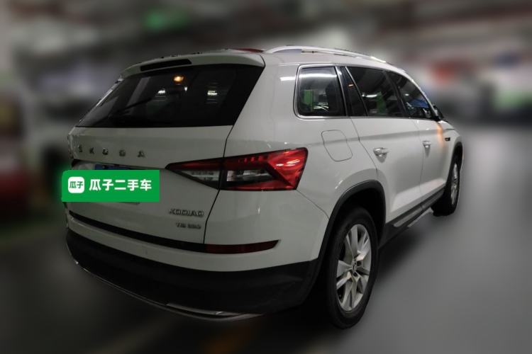 Used Skoda Kodiaq 2019 Facelifted TSI330 7-Seater Two-Wheel-Drive Luxury Enjoyment Edition China VI Standard Rear Right 45 Deg