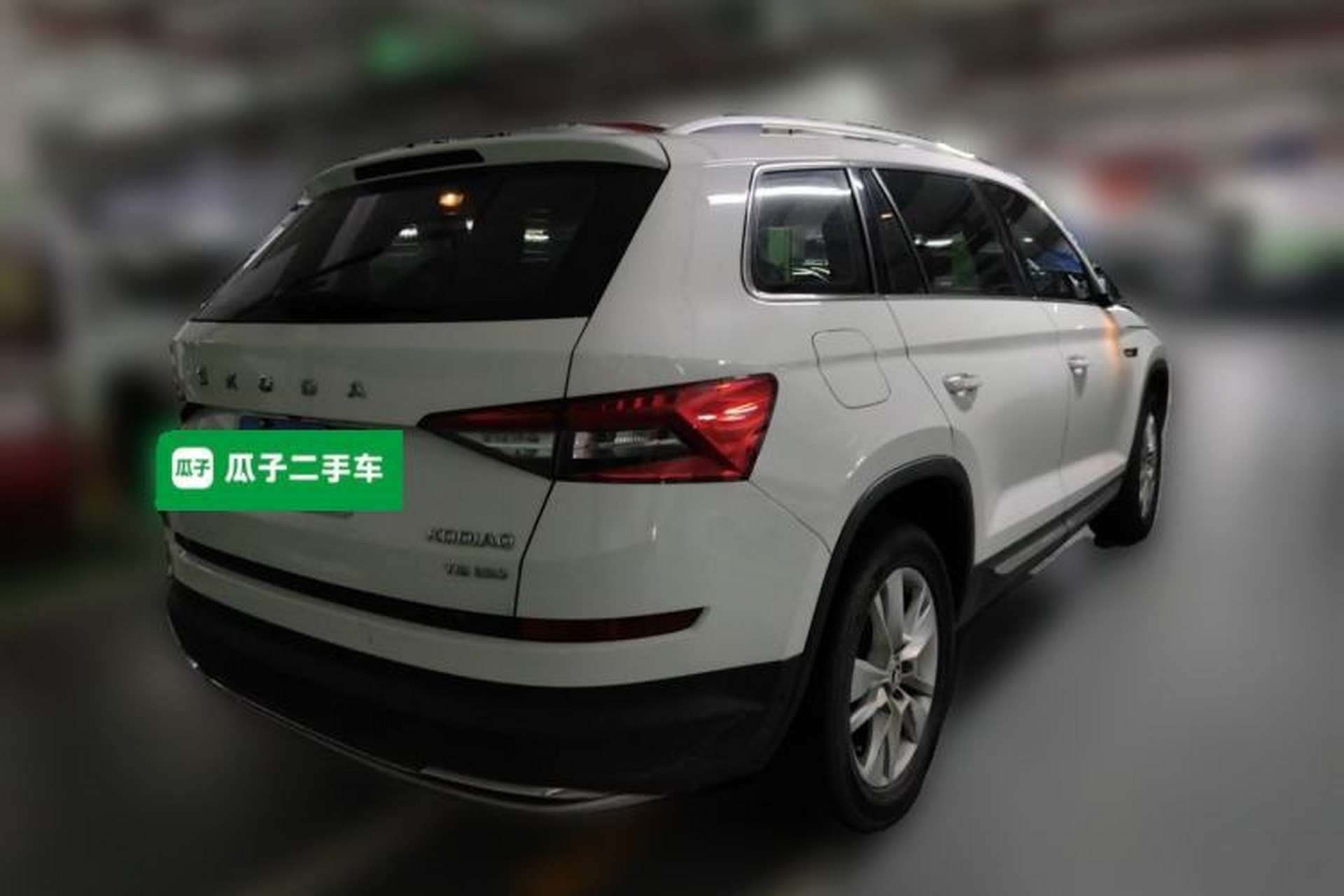 Used Skoda Kodiaq 2019 Facelifted TSI330 7-Seater Two-Wheel-Drive Luxury Enjoyment Edition China VI Standard Rear Right 45 Deg