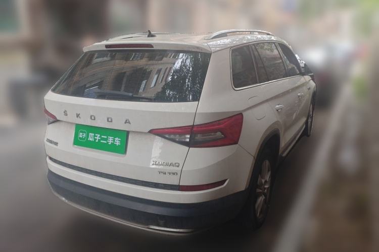 Used Skoda Kodiaq 2019 Facelifted TSI330 5-Seater Two-Wheel-Drive Luxury Enjoyment Edition China VI Standard Rear Right 45 Deg