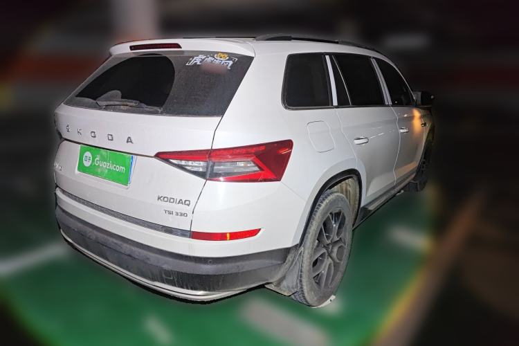 Used Skoda Kodiaq 2019 Facelifted TSI330 5-Seater Two-Wheel-Drive Luxury Enjoyment Edition China VI Standard Rear Right 45 Deg