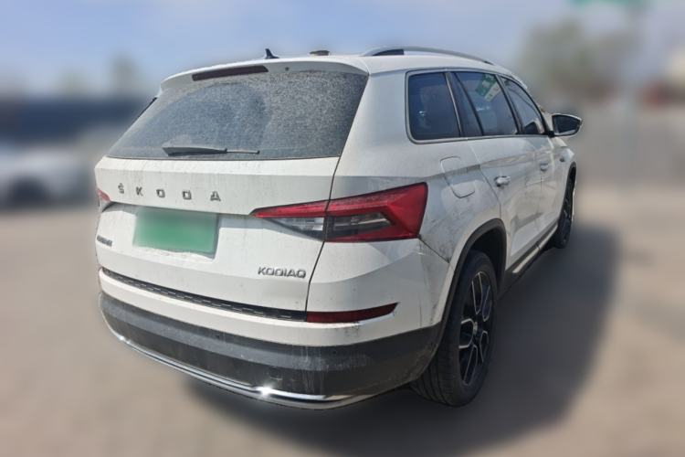 Used Skoda Kodiaq 2019 Facelifted TSI330 7-Seater Two-Wheel-Drive Luxury Enjoyment Edition China VI Standard Rear Right 45 Deg