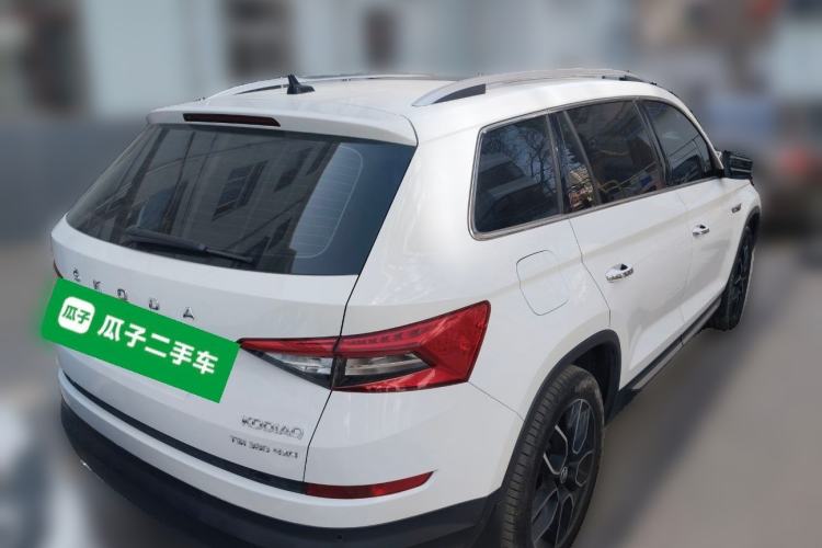 Used Skoda Kodiaq 2019 Facelifted TSI380 7-Seater All-Wheel-Drive Flagship Version China VI Standard Rear Right 45 Deg