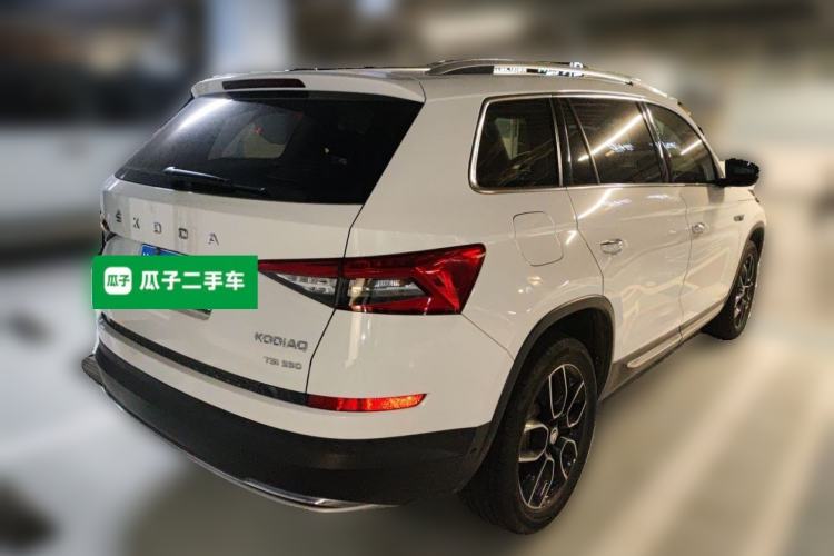 Used Skoda Kodiaq 2019 Facelifted TSI330 5-Seater Two-Wheel-Drive Luxury Enjoyment Edition China VI Standard Rear Right 45 Deg