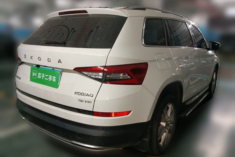 Used Skoda Kodiaq 2019 Facelifted TSI330 5-Seater Two-Wheel-Drive Luxury Enjoyment Edition China VI Standard Rear Right 45 Deg