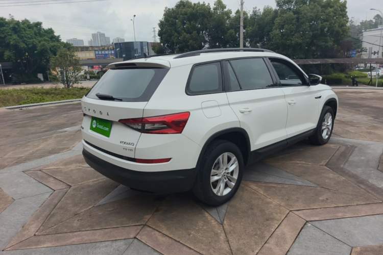 Used Skoda Kodiaq 2019 Restyled TSI330 5-Seater Two-Wheel Drive Standard Version China VI Rear Right 45 Deg